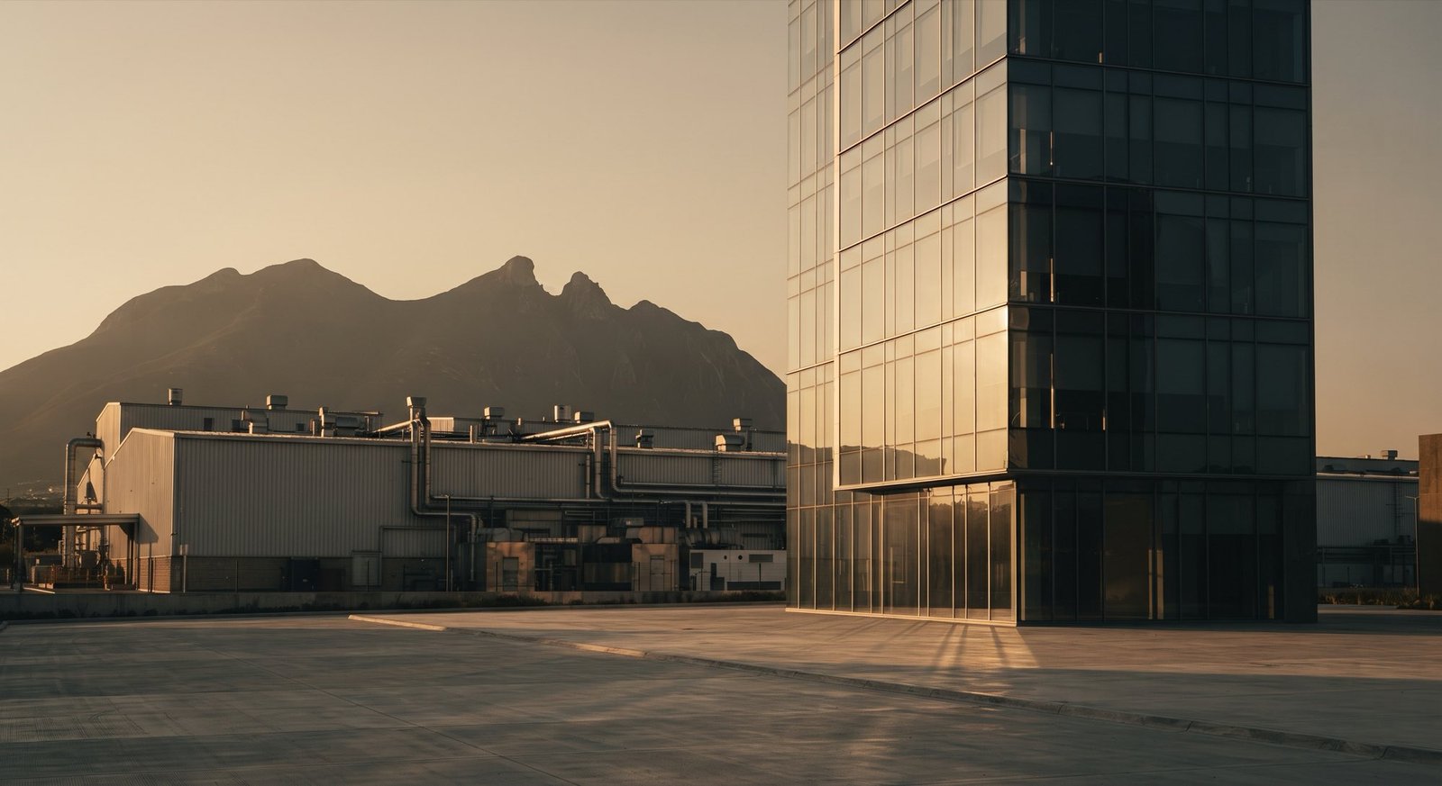 Torre corporativa y complejo industrial en Monterrey